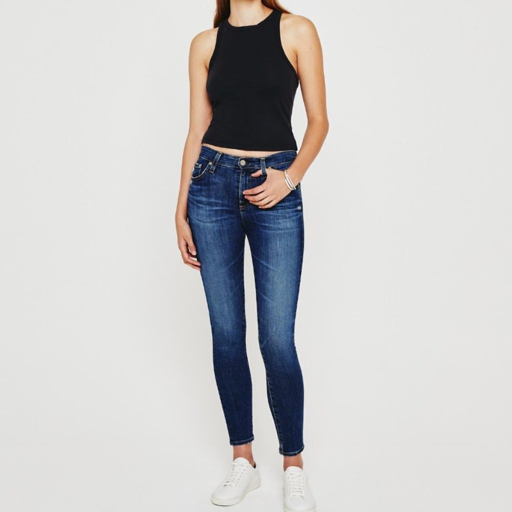 AG-ED DENIM THE FARRAH SKINNY ANKLE NEW WITH TAGS SIZE: 31